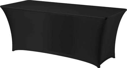 Tafelrok symposium zwart 183x76cm