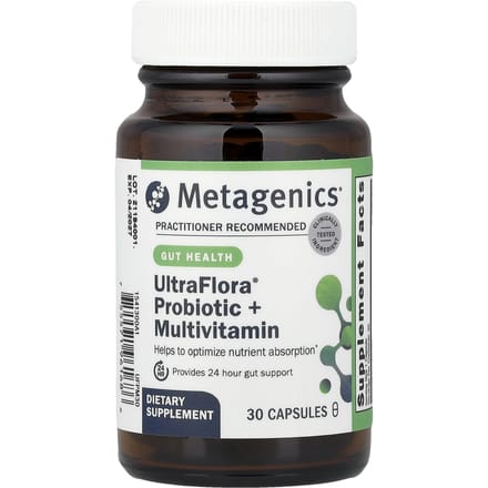 Metagenics, UltraFlora®, Probioticum + Multivitamine, 30 Capsules