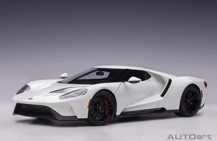 Ford GT - 2017, Frozen White - AutoArt 1/18