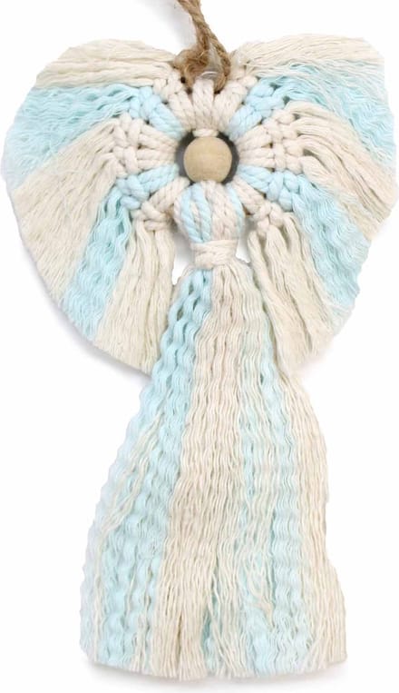 Macramé Engel - Beschermer (jongen)