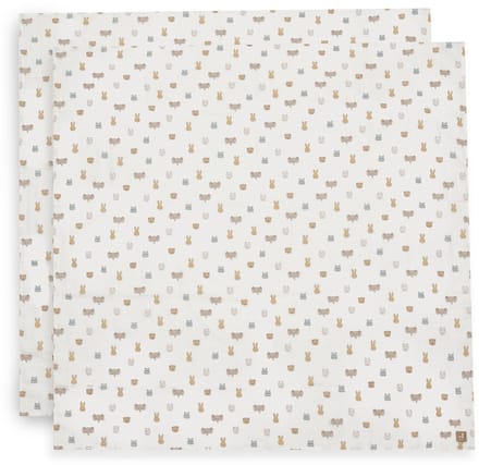 Jollein Hydrofiele Doek Large - 115x115cm - Jollies - 2 Stuks