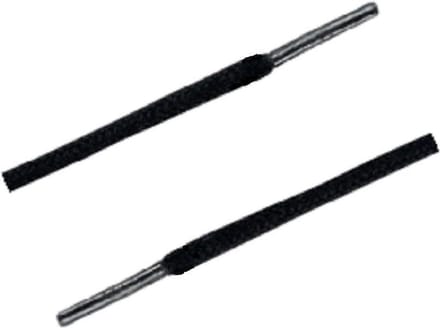 Dunne ronde klassieke Ringpoint schoenveters - 180 cm lang Zwart