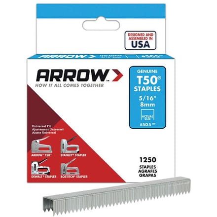 Arrow T50 Nietjes 8mm 5/16'' 1250 stuks One Size
