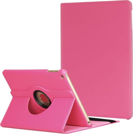 Draaibaar Hoesje 360 Rotating Multi stand Case - Geschikt voor: Apple iPad 4 9.7 (2012) inch - Roze