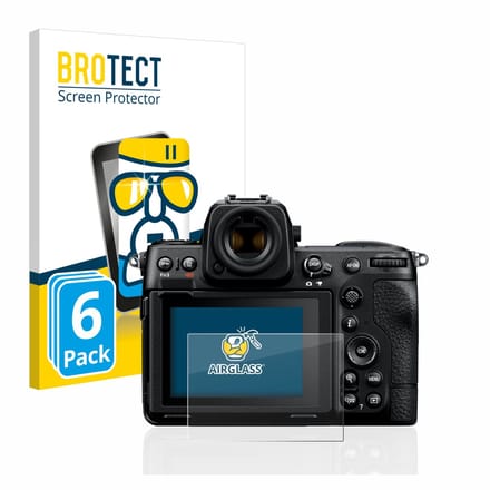 Screenprotector 6 Stuks voor Nikon Z 8 Beschermglas transparant