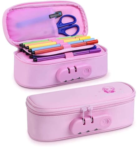 Dailygoods- Potloodetui Grote Capaciteit - 4-Laags Compartimenten