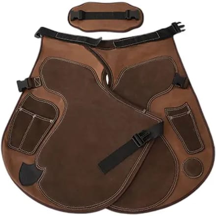 Kort leren smidsschort Hispano Farrier Delft