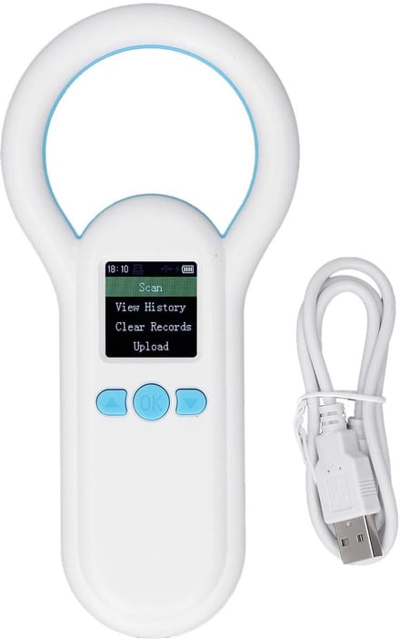 Dailygoods - Handheld Microchip Scanner voor Huisdieren