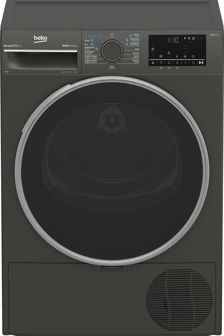 Beko B3T6923M2 Warmtepompdroger 9 kg Manhattan Grijs