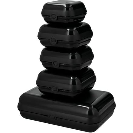 SILVERCREST Broodtrommelset, 5-delig (Zwart)