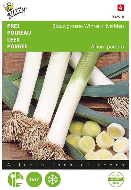 Buzzy® Prei Blauwgroene Winter, Hiverbleu