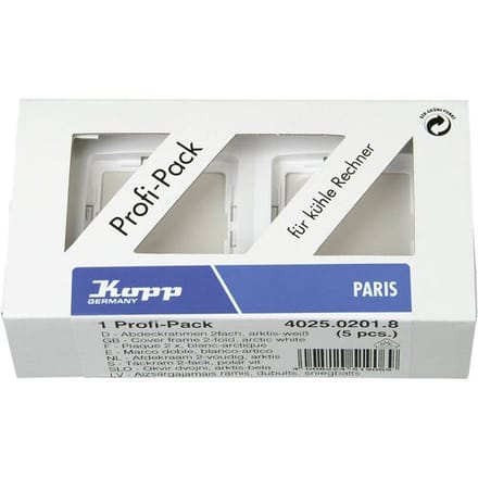 Kopp 402502018 Frame 2-voudig Paris Wit 5 stuk(s)