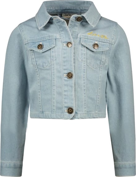 Like Flo F311-5300 Meisjes Jas - lt denim - Maat 152