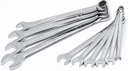 Crescent Ringsteeksleutel Set - 1/4" tot 1/2" - 10-delig