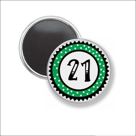 Button Met Magneet 58 MM - 21 - NIET VOOR KLEDING