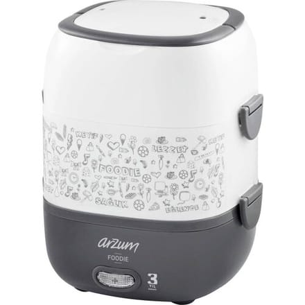 arzum AR1073W AR1073 Elektrische lunchbox Wit