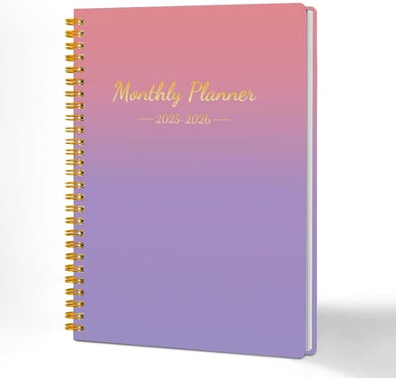 Maandplanner 2025-2026 - 24 maanden planner met doelen, takenlijst en gewoonte-tracker
