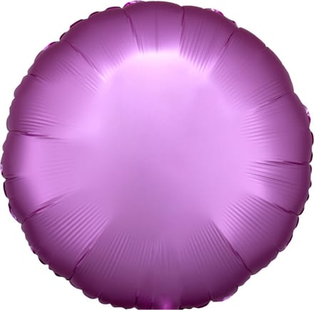 Folieballon flamingo roze rond 43 cm