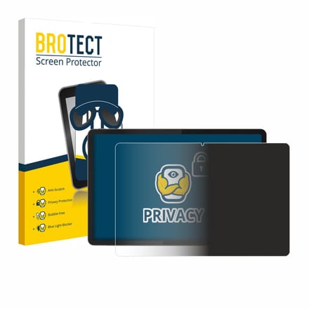 BROTECT - privacy screenprotector voor Lenovo Tab K11 (2. Gen.) - Folie Beschermfolie Blauwlichtfilter