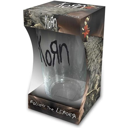 Korn Bierglas - Follow The Leader - voor Geen - transparant