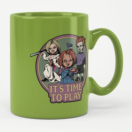 Chucky Kopje/koffiemok ' It's Time To Play'-mok