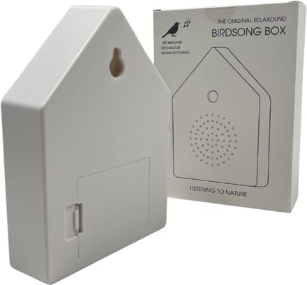 Vogelgeluiden bewegingssensor - Muziekboxje - Vogelhuisje - Welkoms bel
