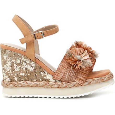 Sandalen met sleehak Café Noir C1HA9140