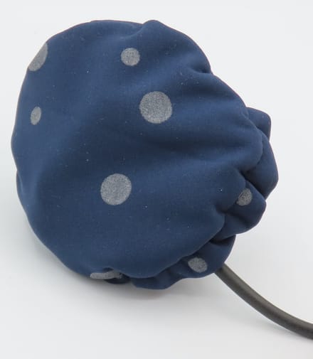 Hoesje voor vaste ebike displays Stip op donker blauw K