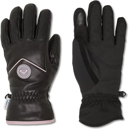 Leren dames skihandschoenen Roxy Icyday
