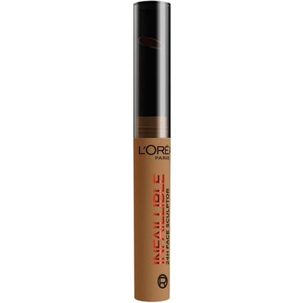 L'Oréal Paris Infallible Face Sculptor, Sculpting Stick Dark, Make Up, Transfer Proof, Ease & Precision, 24H Wear - Light