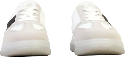 Supermodieuze lage sneakers met veters