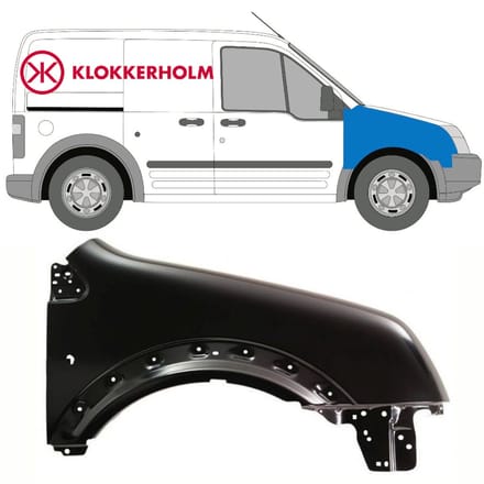 Voorste spatbord voor Ford Transit Connect 2003-2013 / Rechts
