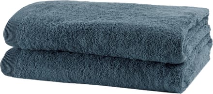 Casilin - Como - set van 2 douchelakens - 70x140cm -  Ocean - Blauw