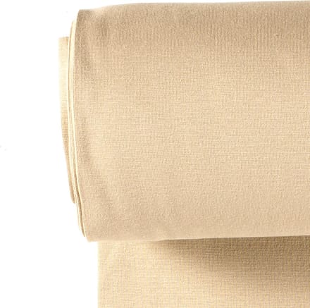 Boordstof Standaard Effen - Beige 052 - 1 meter