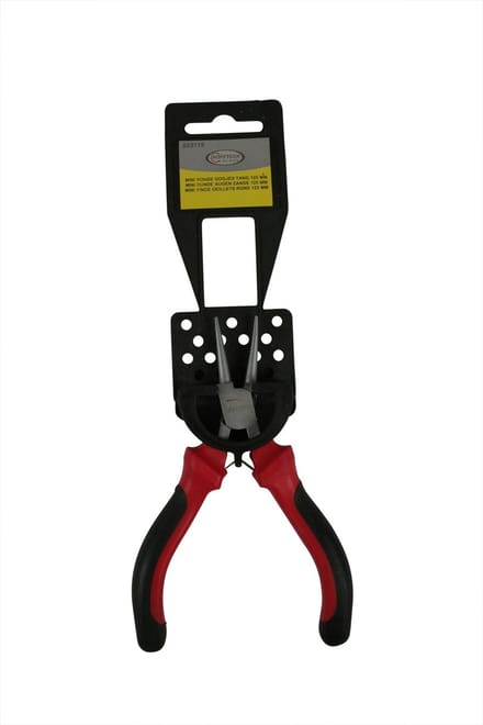 Hofftech Mini tang - ronde punten - 125 mm - ideaal voor hobbyklussen
