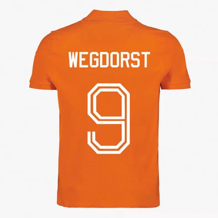 Oranje WK-EK Polo Shirt – Wegdorst M