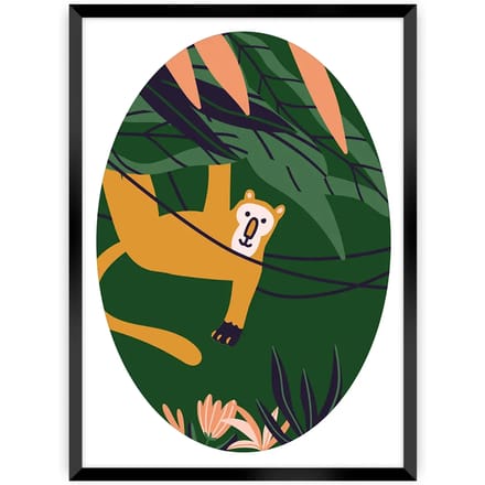 Tabel Yellow Tipi Jungle Life monkey