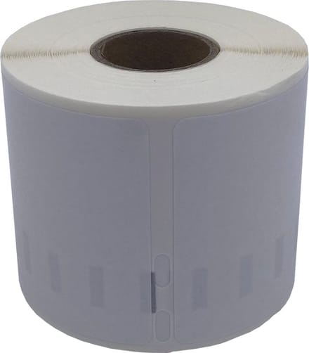 DULA Dymo Compatible labels - Wit - 99015 - S0722440 - Grote multifunctionele etiketten - 1 rol - 54 x 70 mm - 320 labels per rol