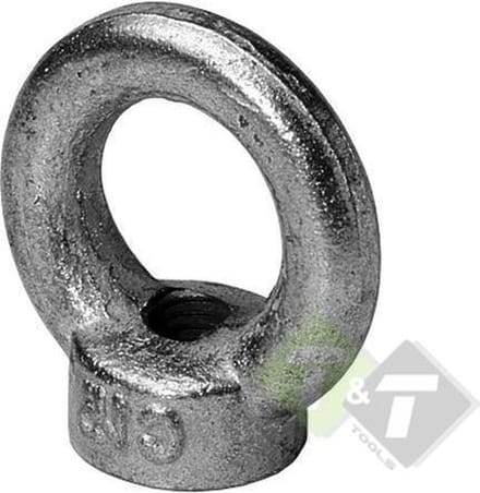 m10 wll last 230 kg oogmoer - schroefoog - ringschroef - trekoog - schroefbare hijsoog - lastoog - bindoog schroefbaar