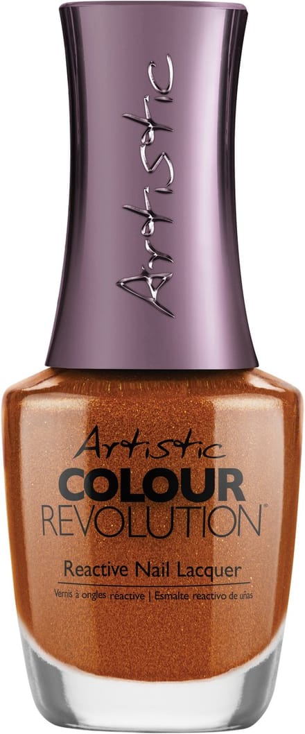 Artistic Nail Design Colour Revolution 'Sunbaked Dreams' (Terra Brons Metallic)