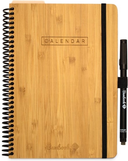 Bambook uitwisbare & herbruikbare Agenda - Hardcover - A5 - Met 1 gratis stift