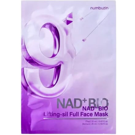 Numbuzin No.9 NAD Bio Lifting Masque Visage Couvrante 48 ml - masque lifting pour le visage