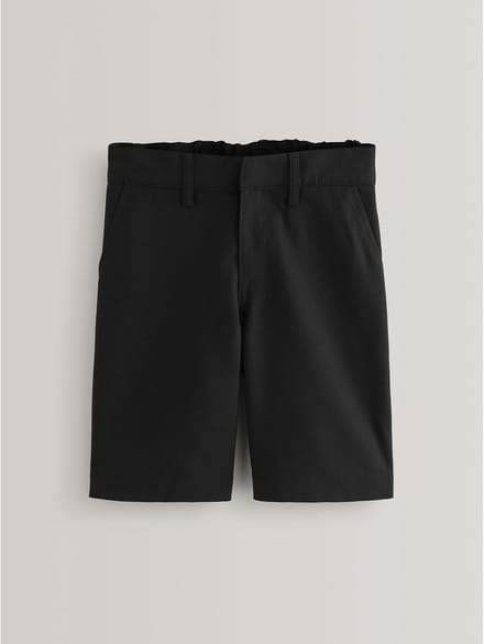 Next - Jongens - Schoolshorts zonder plooien - Zwart