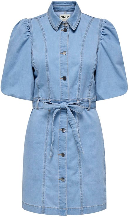 ONLY Denim jurk ONLBELIS Midi-jurk
