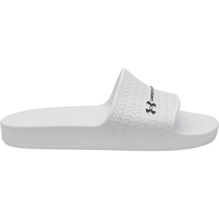 Under Armour UA ARMR SLIDE LITE-WHT Heren Slippers - Wit - Zwart