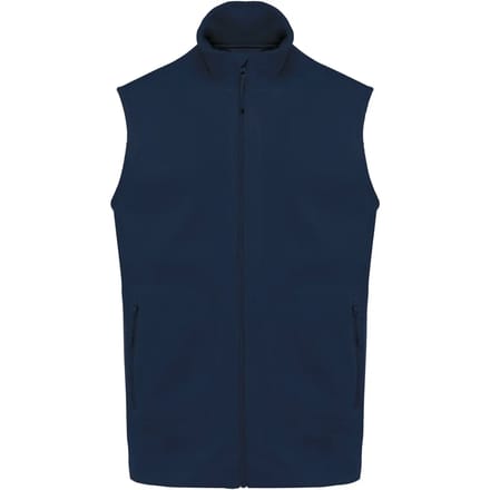 Kariban Ecologische uniseks bodywarmer van microfleece K9120 - Navy - S