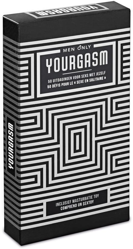 Tease & Please Yourgasm voor Mannen - Wit - Erotisch Bordspel