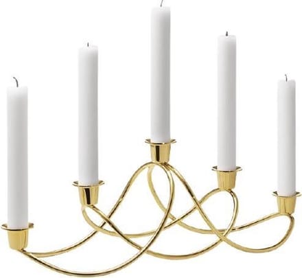 Georg Jensen Harmony kandelaar goud