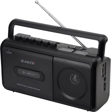 Draagbare Cassettespeler met AM/FM Radio en Opnamefunctie