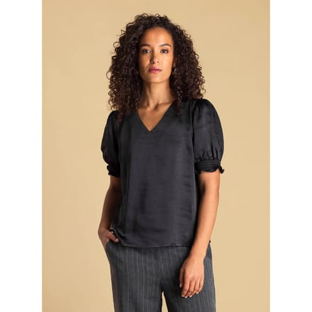IVY BEAU Asya Tops - Black - maat 40